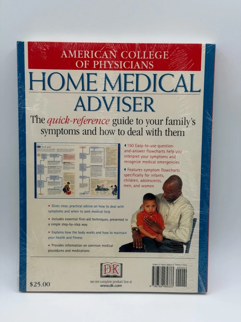 American College of Physicians Home Medical Adviser Paperback Book - New